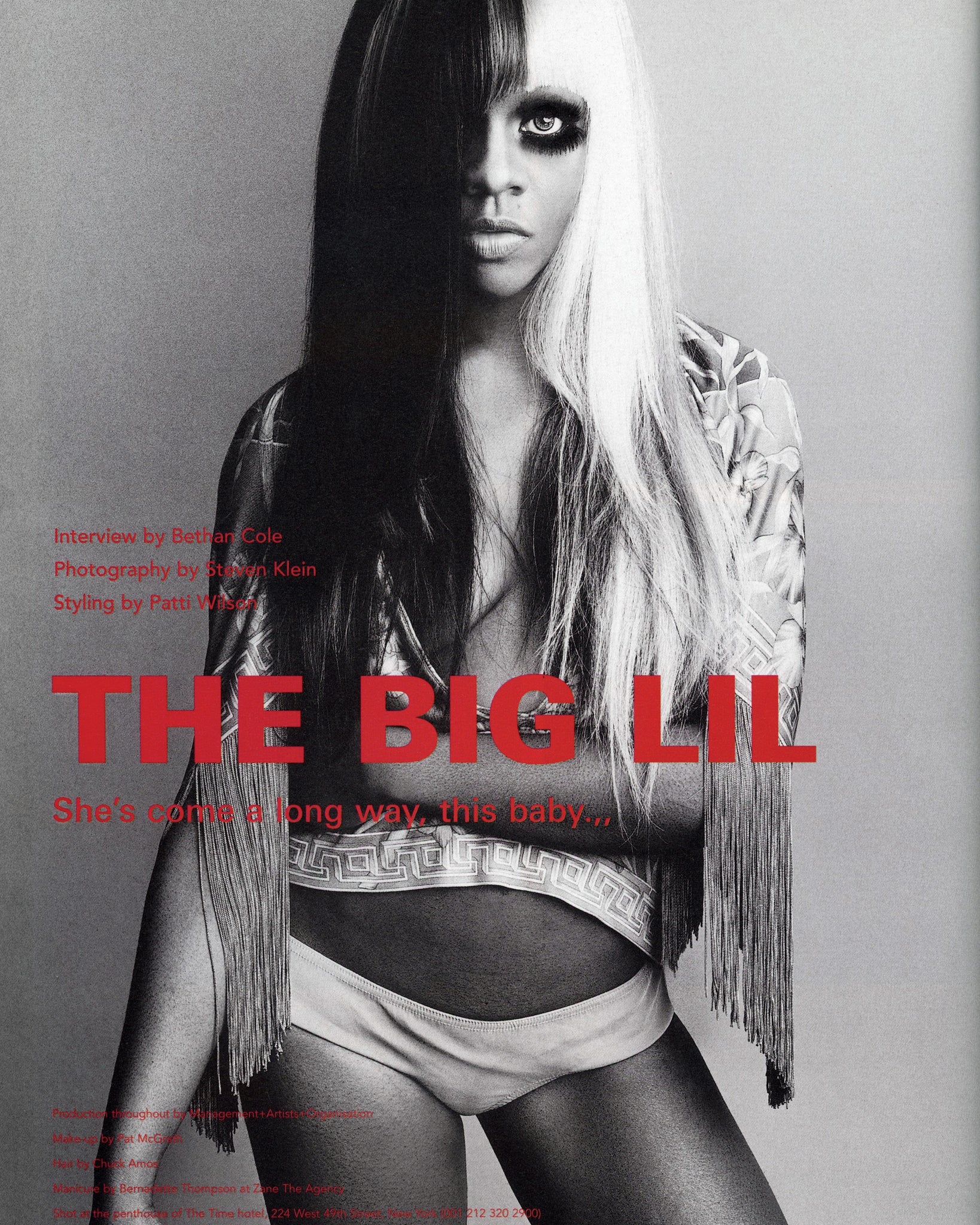 i-D No. 196, April 2000<br>Lil' Kim by Steven Klein