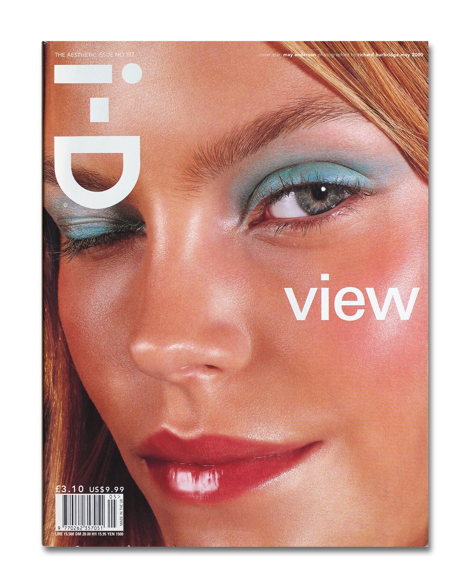 i-D No. 197, May 2000<br>May Anderson by Richard Burbridge