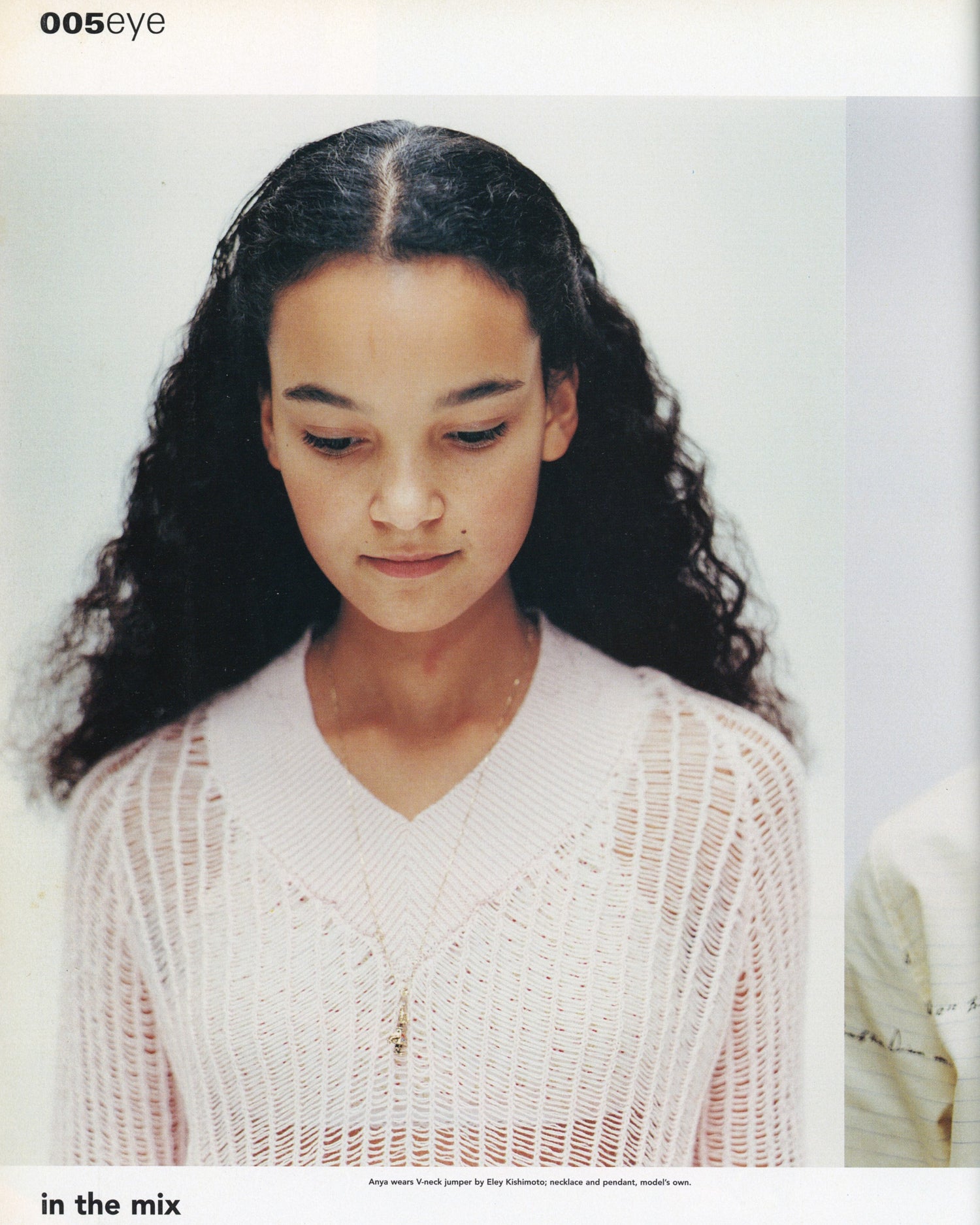 i-D No. 197, May 2000<br>May Anderson by Richard Burbridge