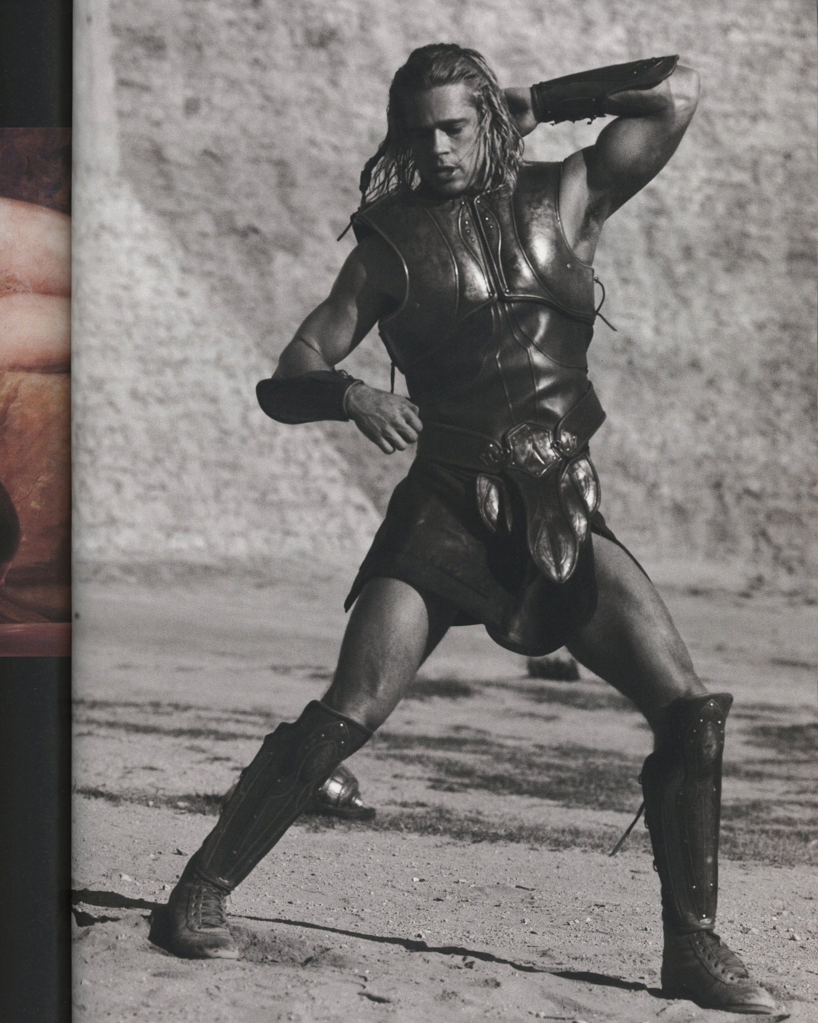 L'Uomo Vogue, May/June 2004<BR>Brad Pitt by Steven Klein