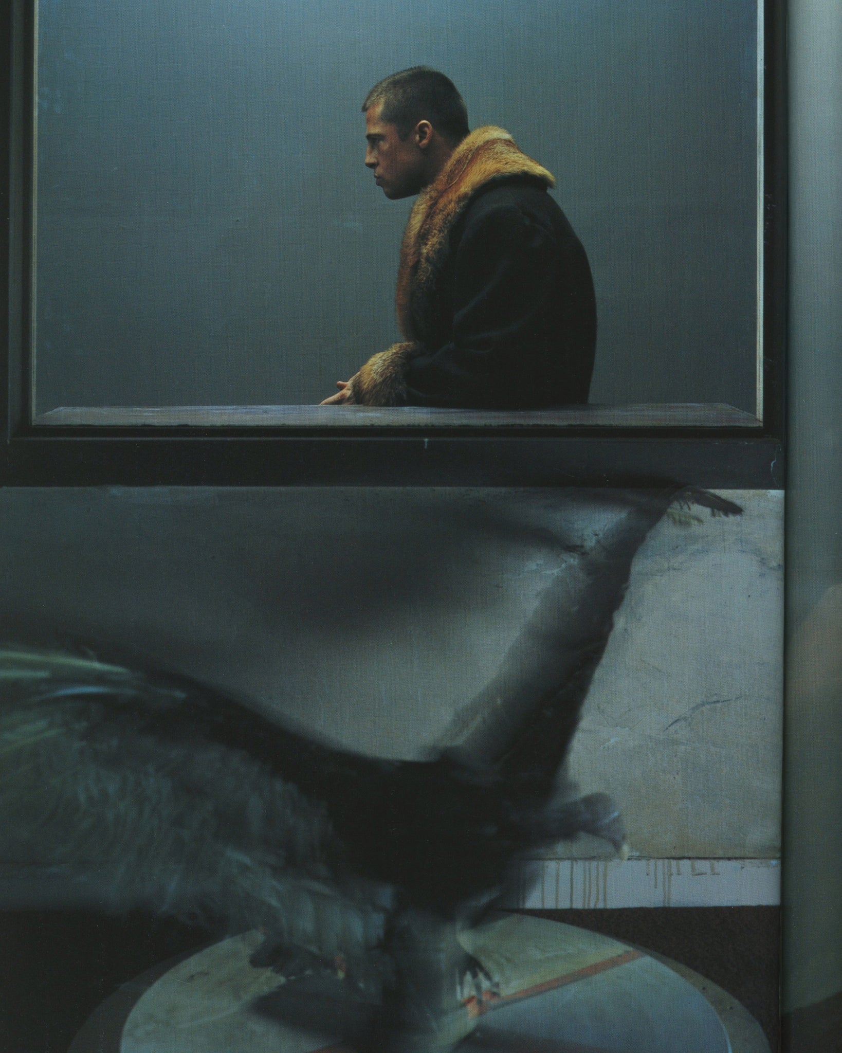 L'Uomo Vogue, May/June 2004<BR>Brad Pitt by Steven Klein
