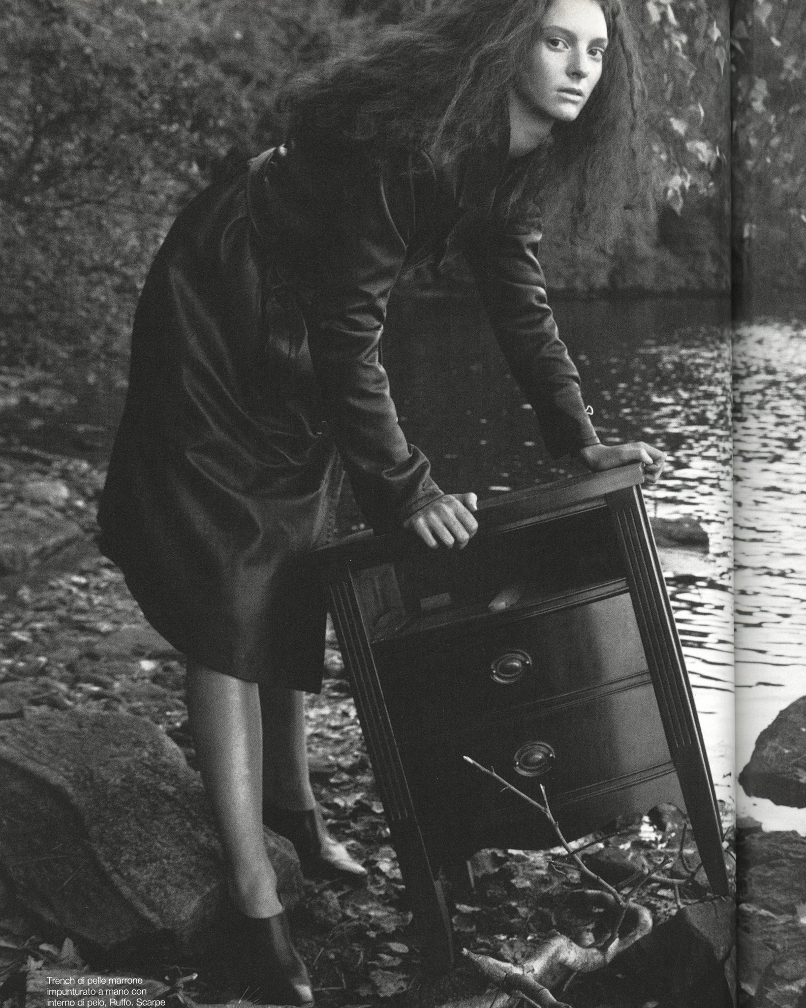 Vogue Italia, November 1997<BR>In Country by Steven Meisel