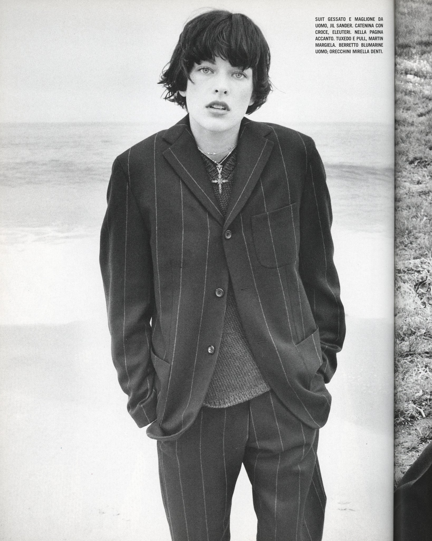 Vogue Italia, November 1997<BR>In Country by Steven Meisel