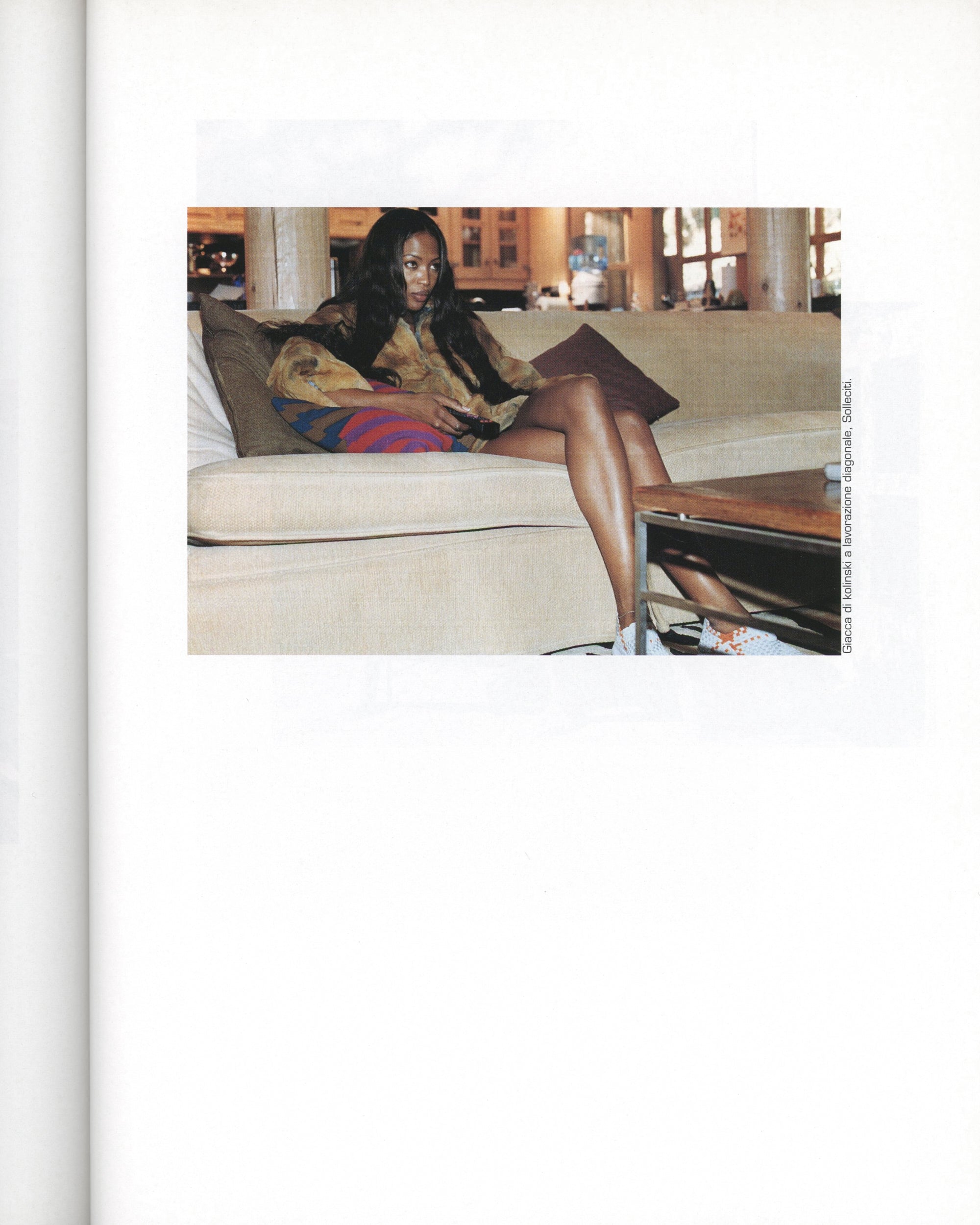 Vogue Italia, November 2001, Naomi Campbell by Steven Meisel – re