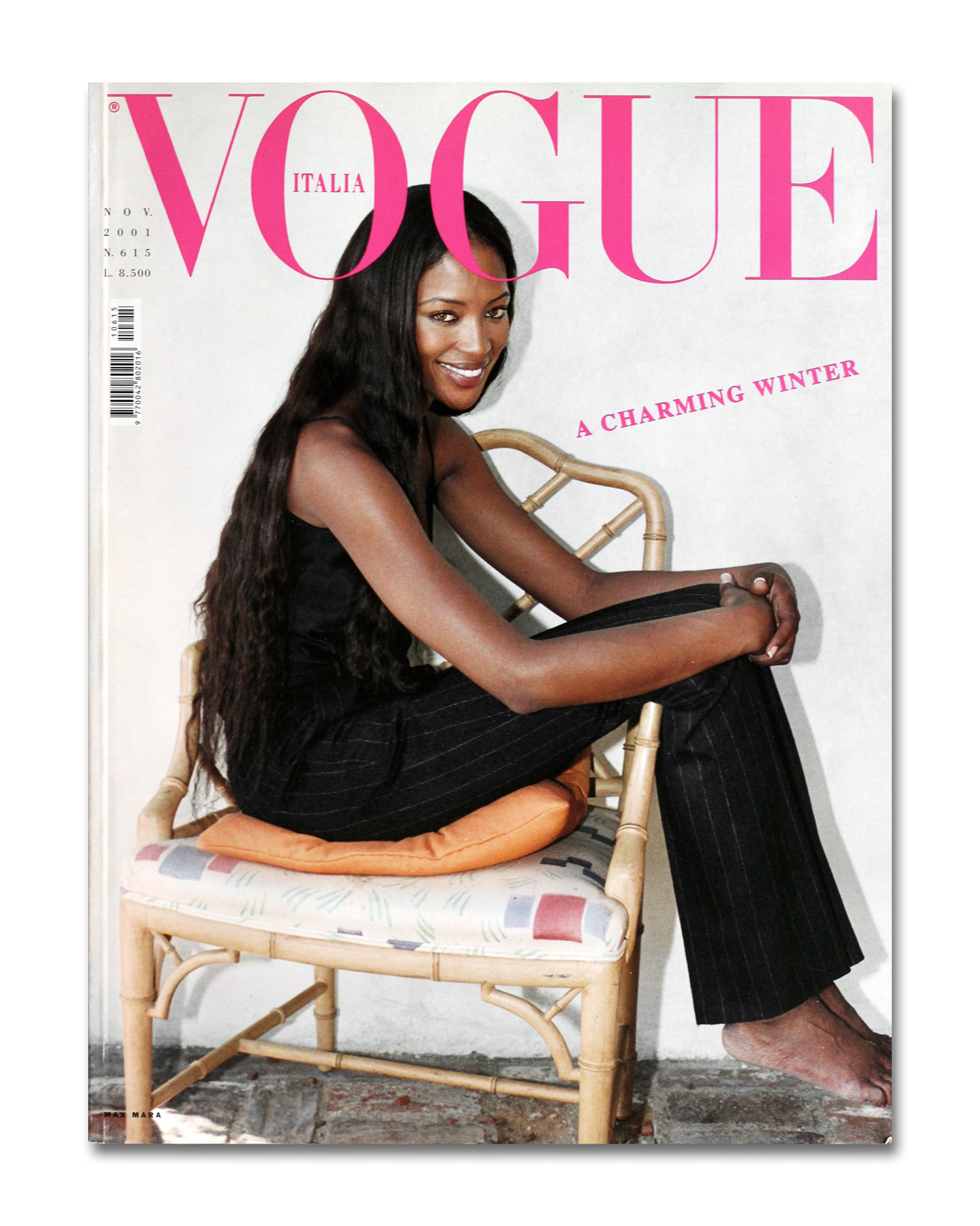 Vogue Italia, November 2001<BR>Naomi Campbell by Steven Meisel