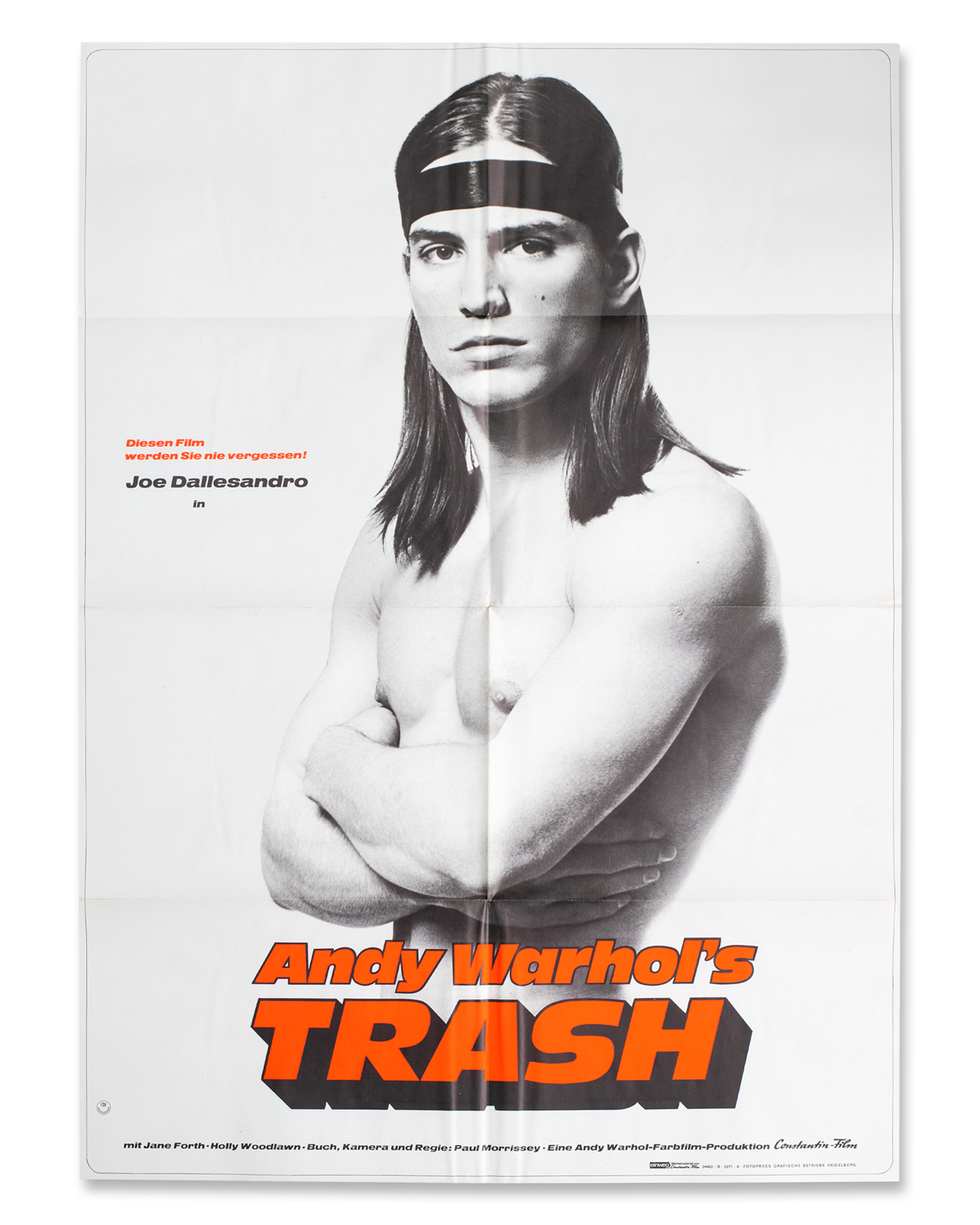 Andy Warhol's Trash<BR>Paul Morrissey<BR>German Poster [1971]