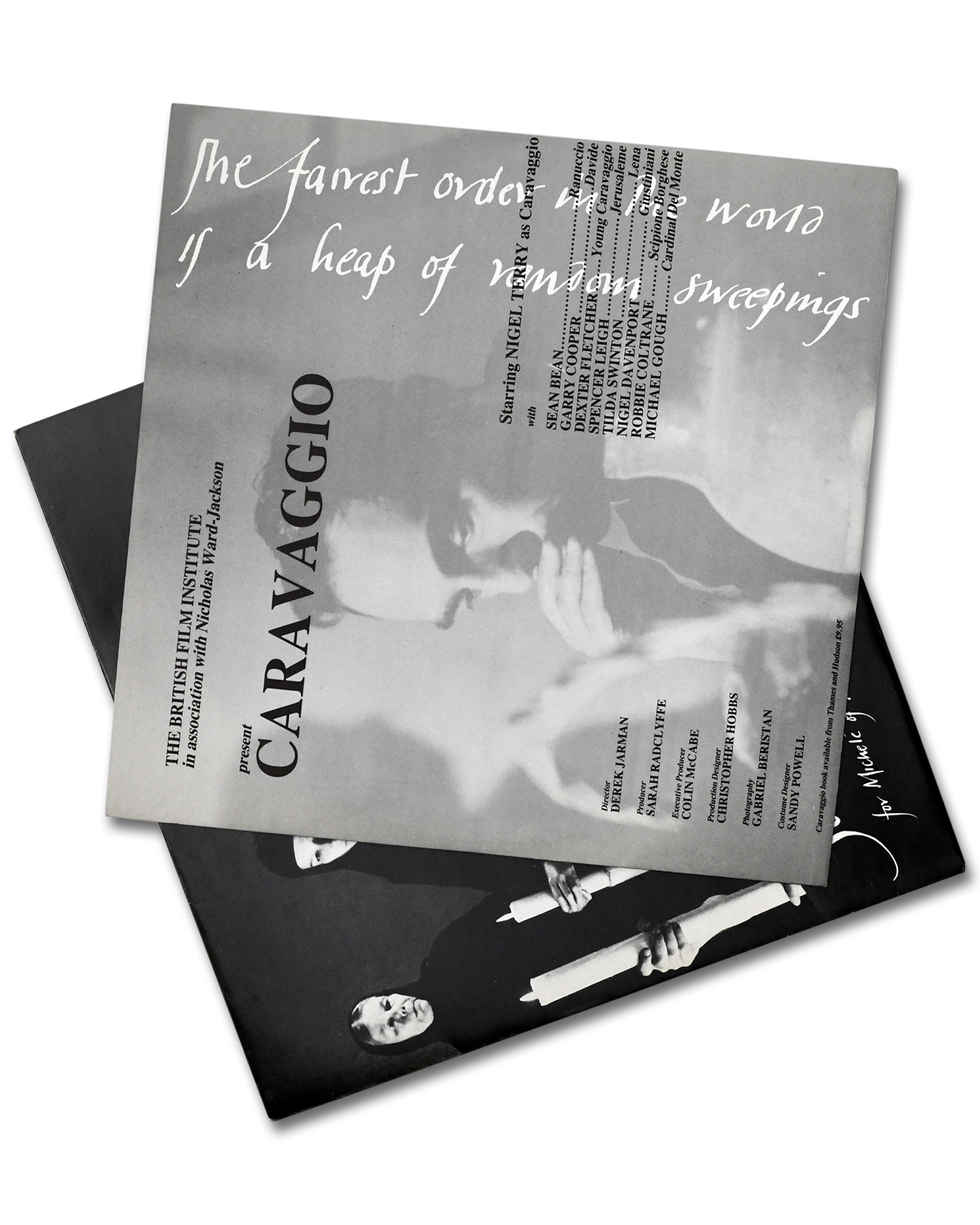 Derek Jarman's Caravaggio, Simon Fisher Turner Vinyl Record [1986