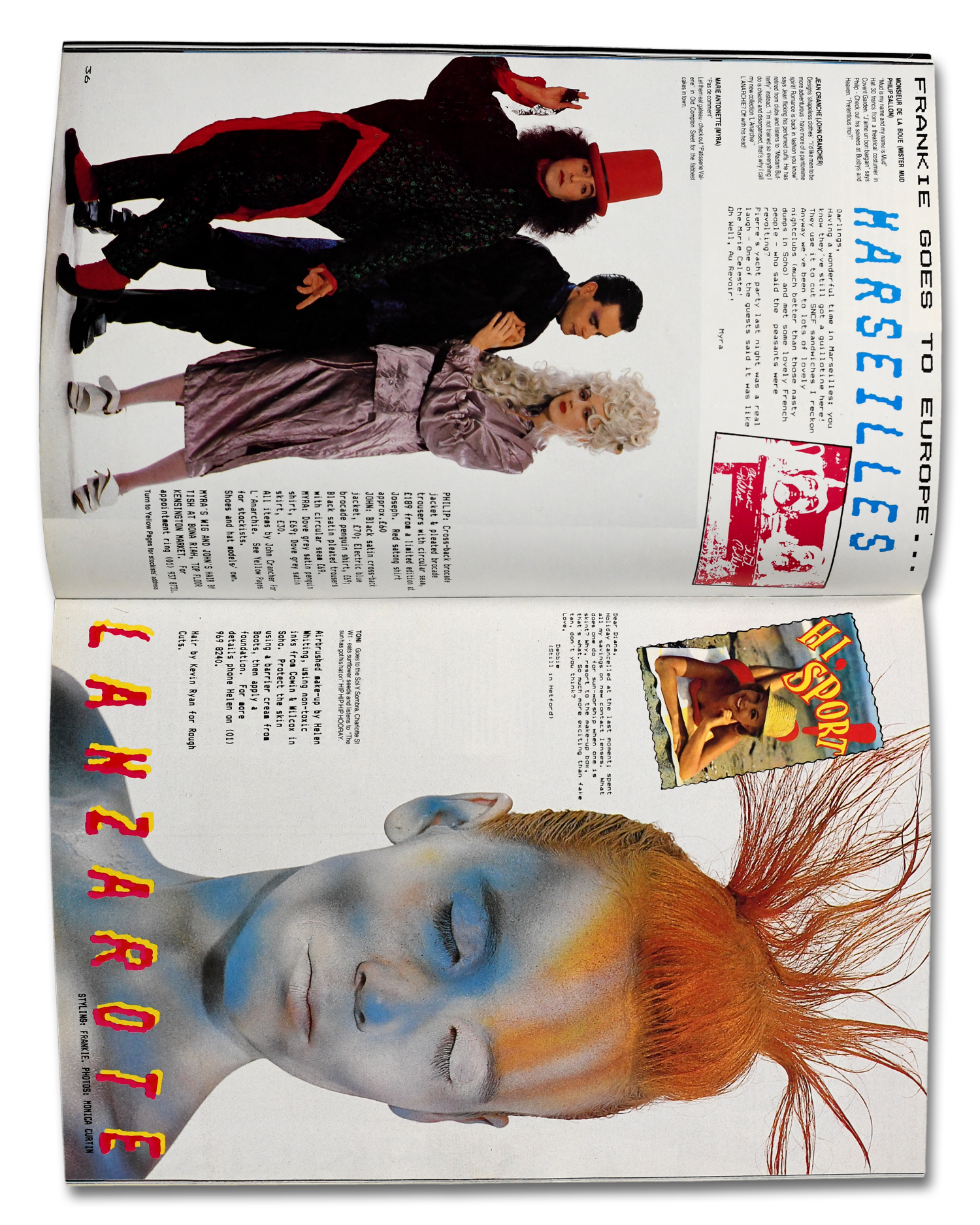 i-D No. 21, 1984<BR>Body + Soul