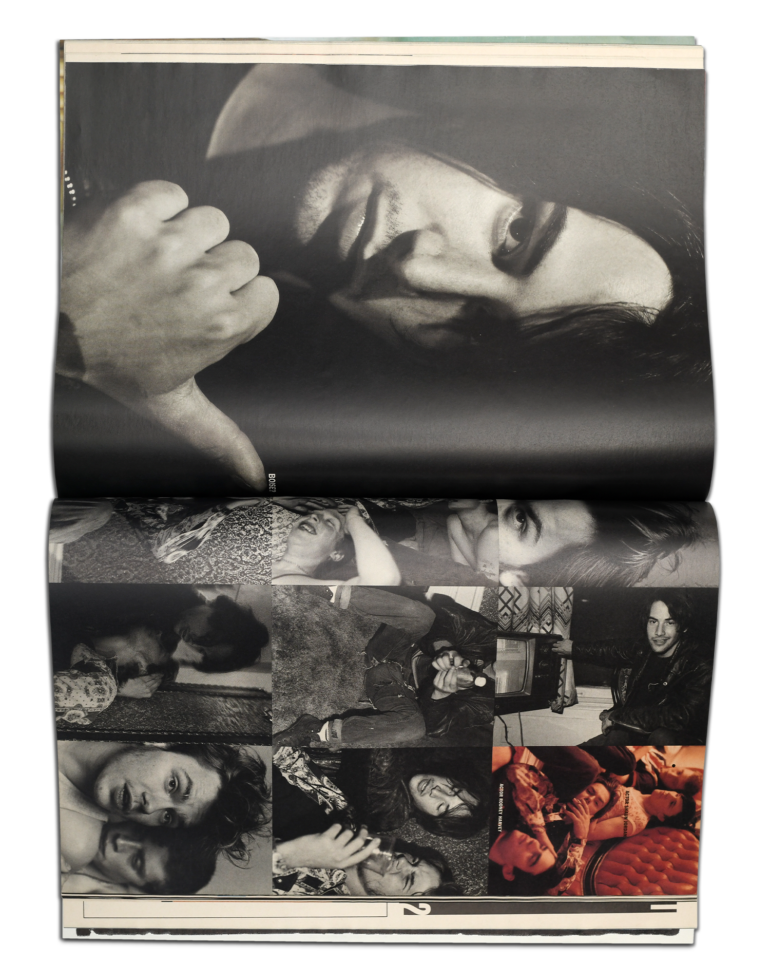 Interview Magazine, November 1991<br>Keanu Reeves & River Phoenix