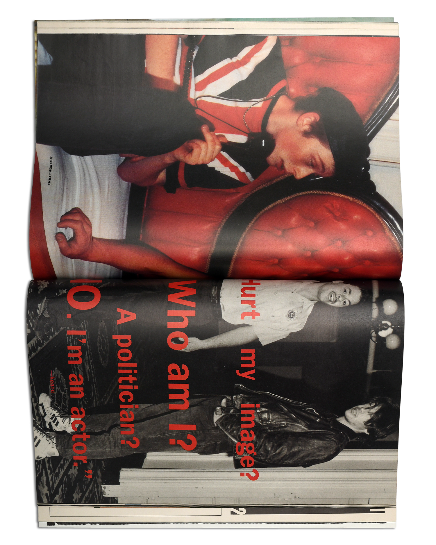 Interview Magazine, November 1991<br>Keanu Reeves & River Phoenix