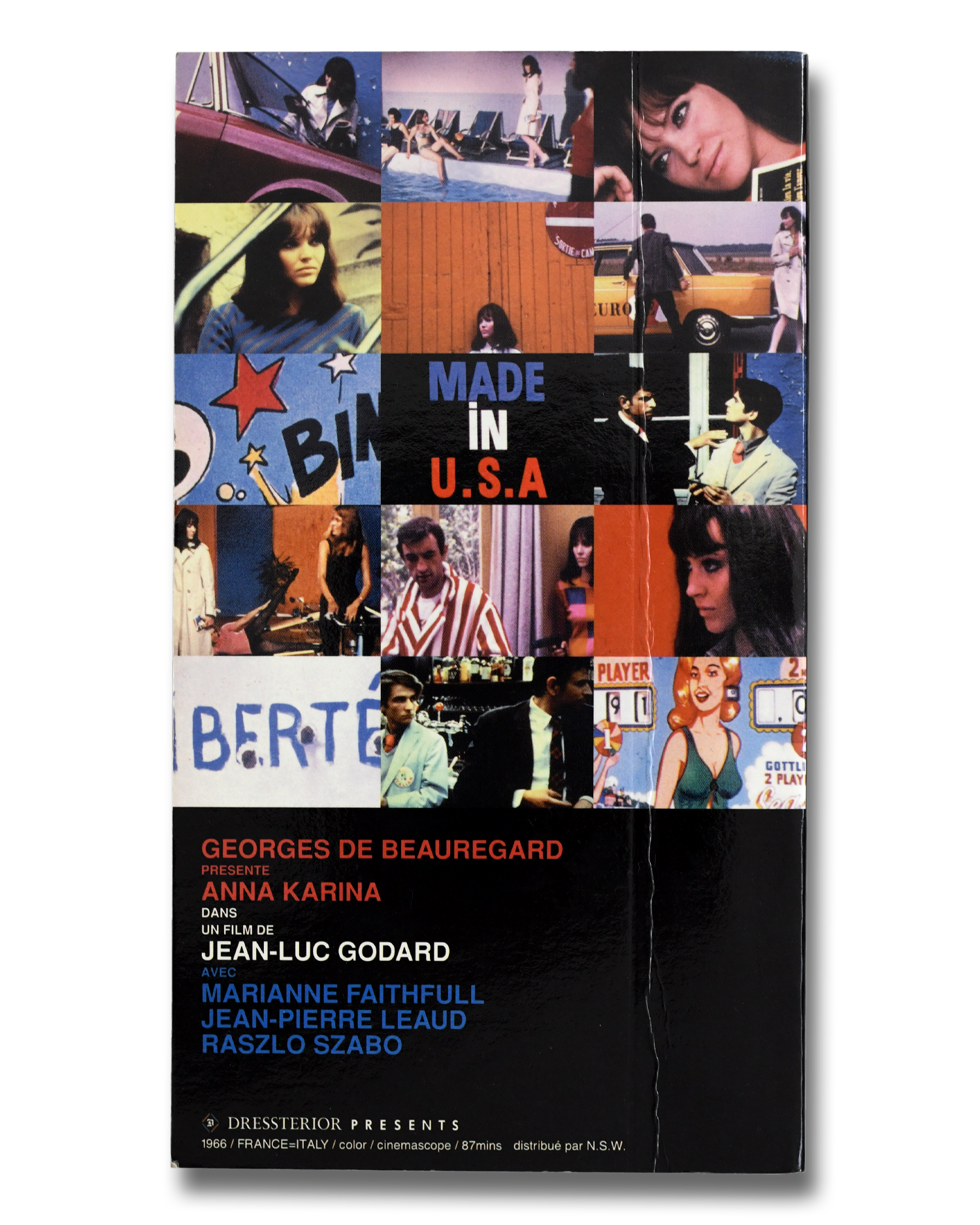 Jean-Luc Godard's Made in USA<br>Film Book [c. 1990]