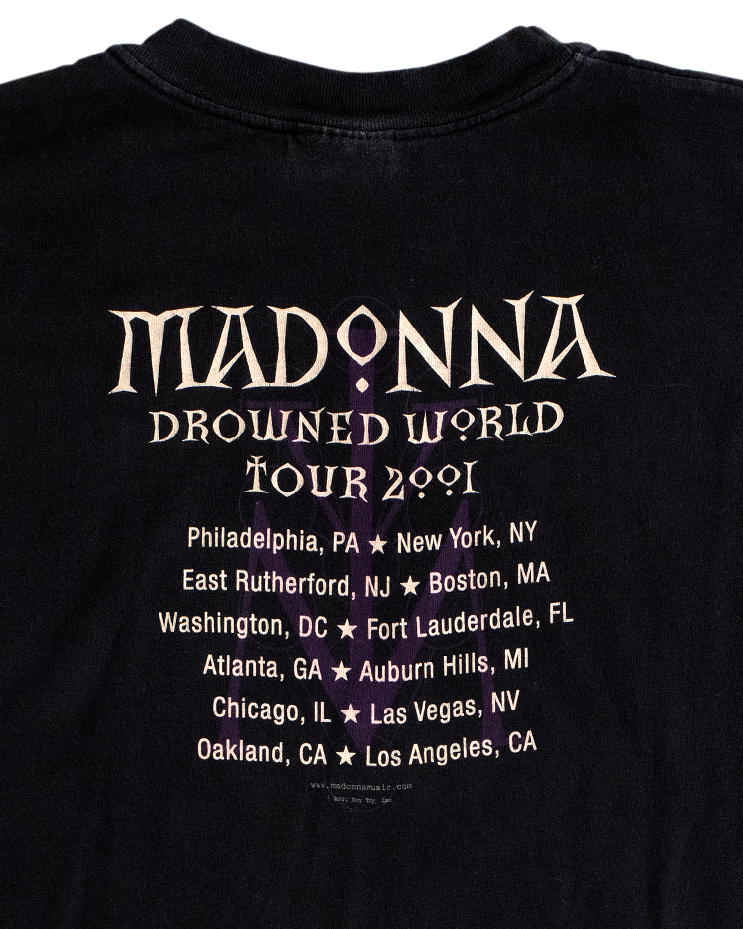 Madonna<BR>Drowned World Tour T-Shirt [2001]