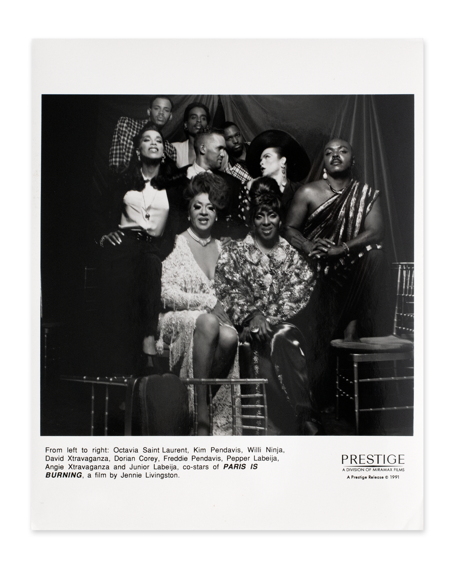 Paris is Burning<br>Promotional Cast Portrait [1991]