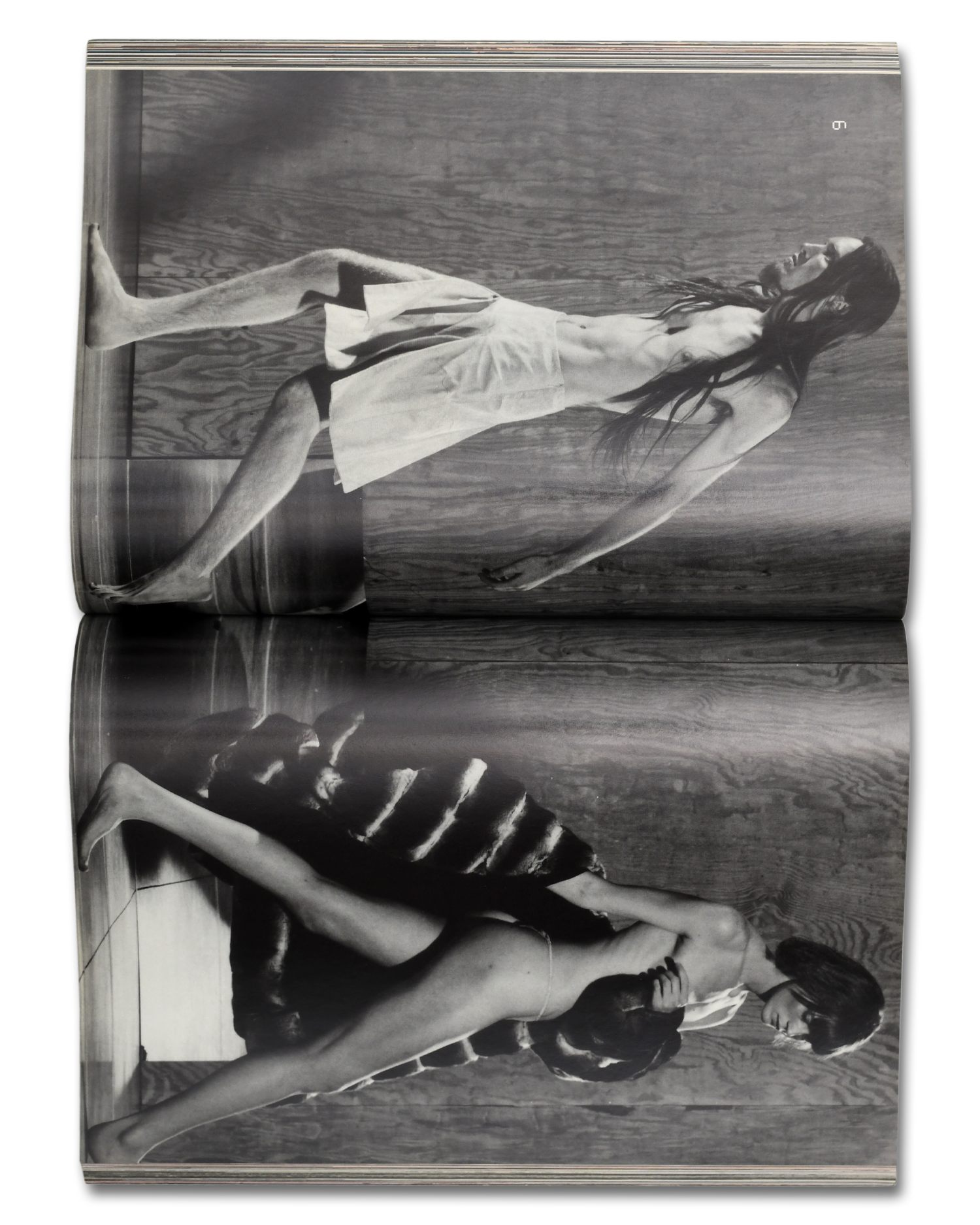 Vogue Italia, November 1998<BR>Cross View by Steven Meisel