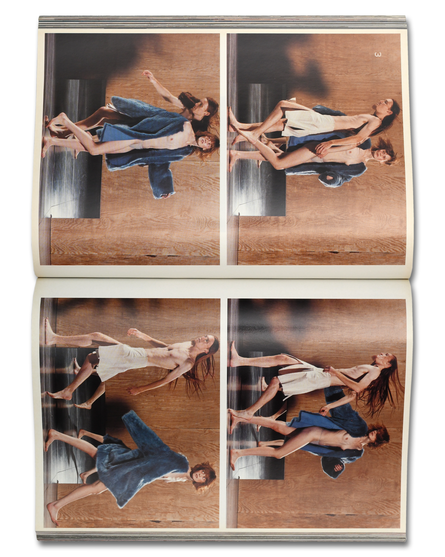 Vogue Italia, November 1998<BR>Cross View by Steven Meisel
