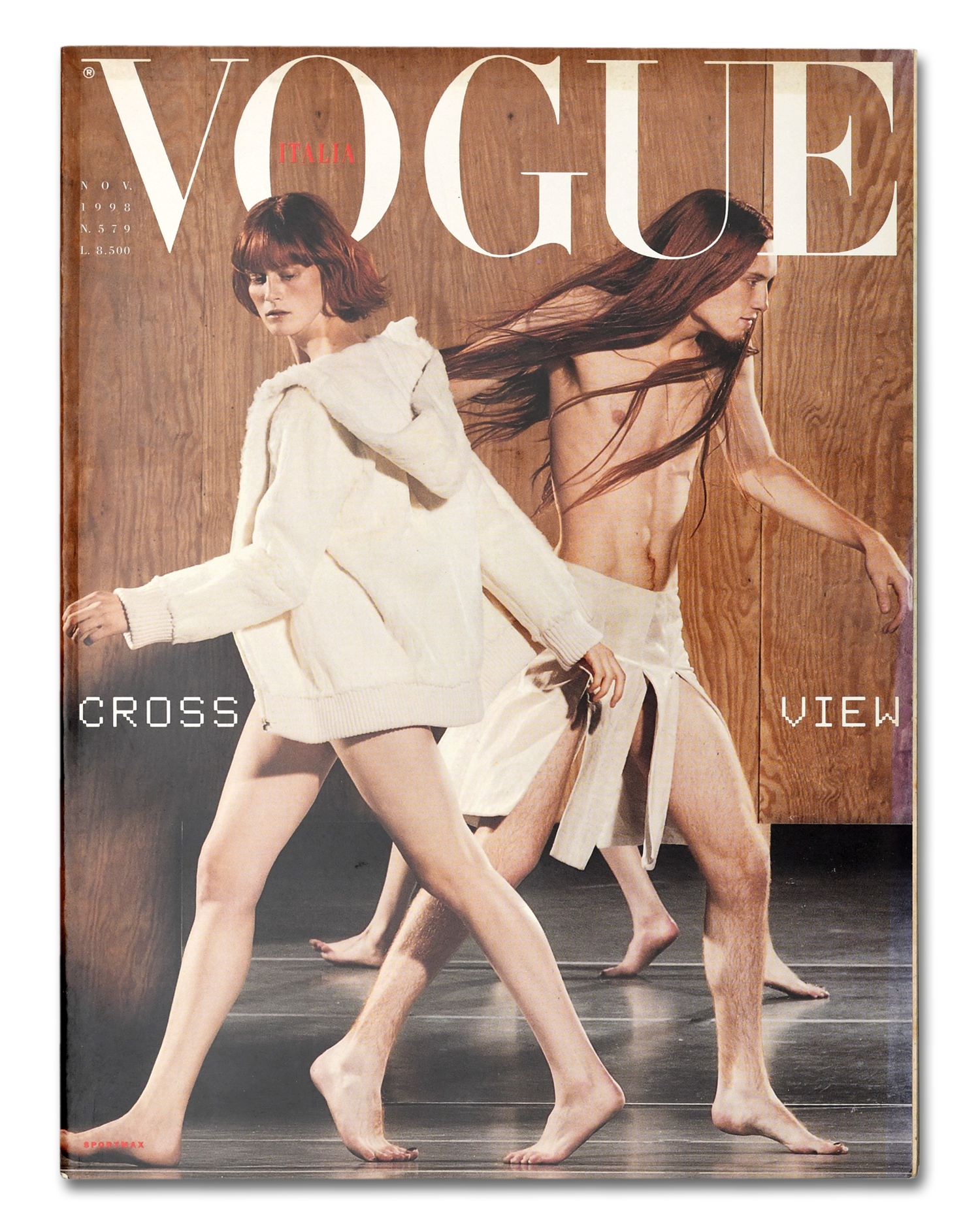 Vogue Italia, November 1998<BR>Cross View by Steven Meisel