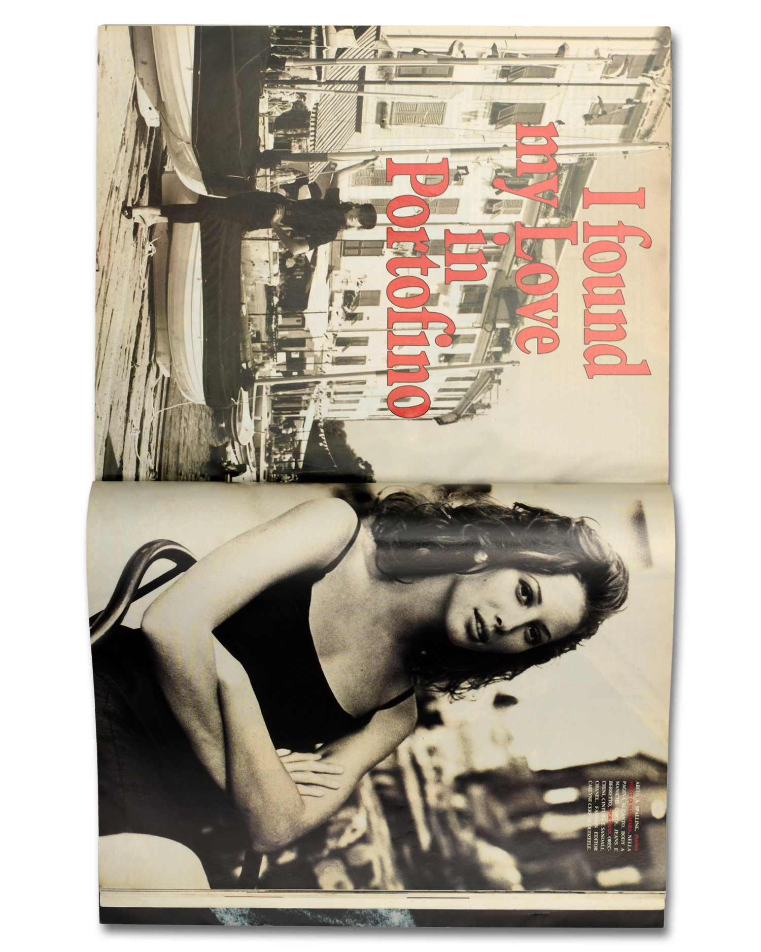 Vogue Italia, December 1992<BR>Sofia Coppola by Steven Meisel