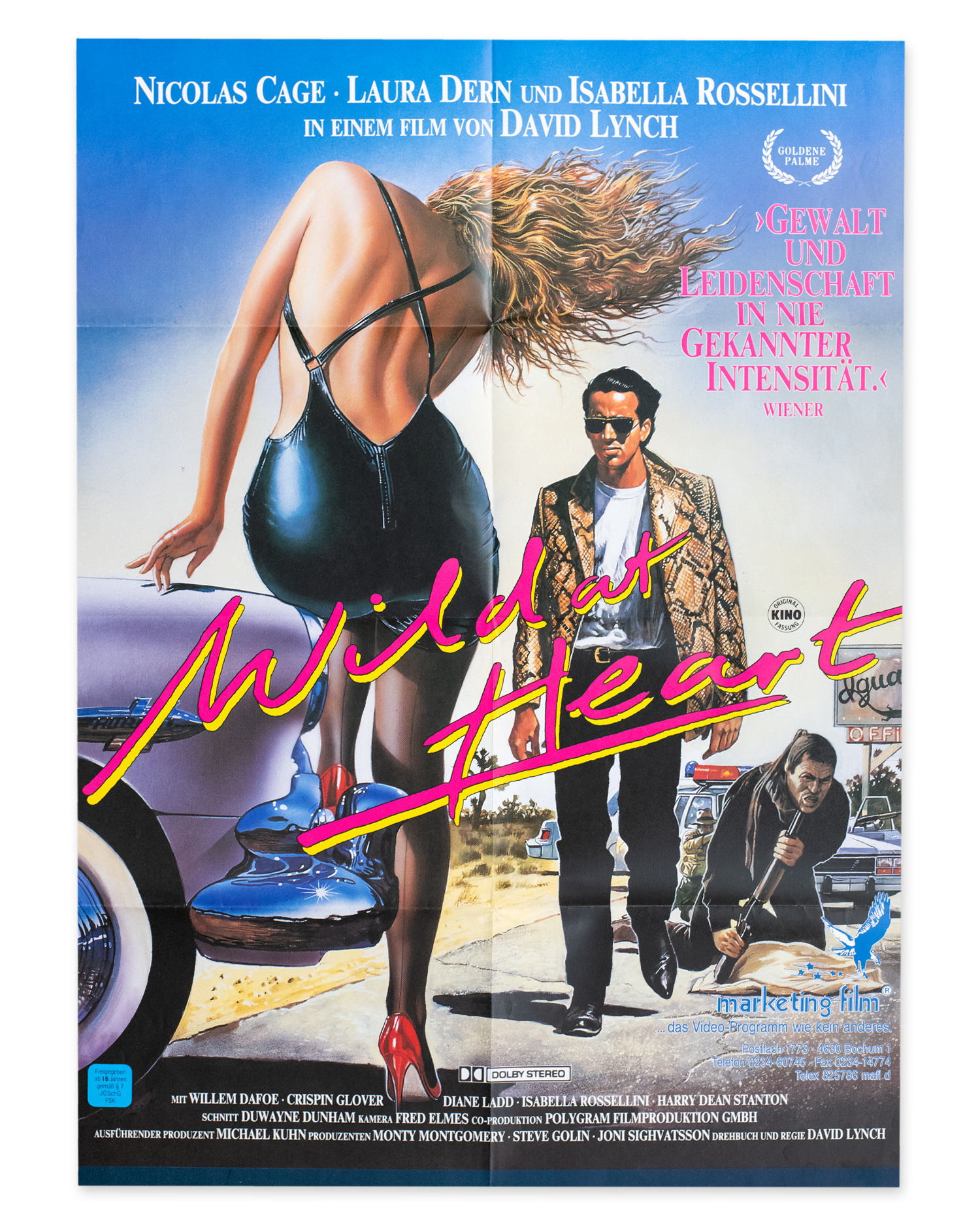 David Lynch's Wild at Heart<br>German Poster [1990]